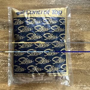 Silkies Control Top Large Nude Natural 70301 One NIP Pantyhose
